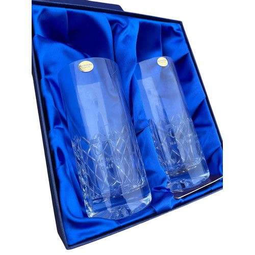 302 - BOXED SPERRIN CRYSTAL GLASS SET