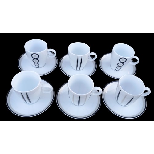 367 - A MAXWELL WILLIAMS 12 PIECE ESPRESSO SET