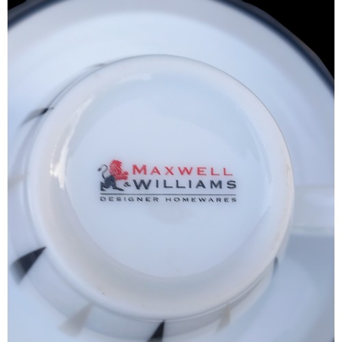 367 - A MAXWELL WILLIAMS 12 PIECE ESPRESSO SET