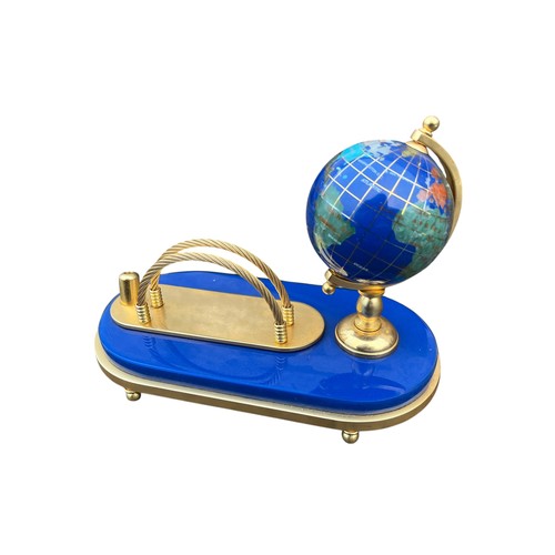 379A - A DESK TIDY GLOBE SET