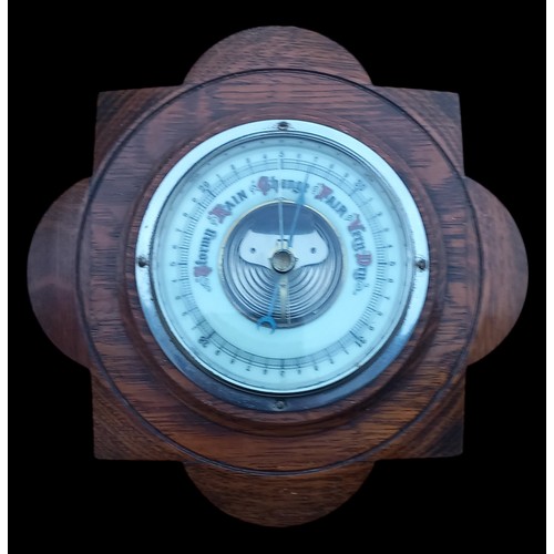 409A - OAK BAROMETER