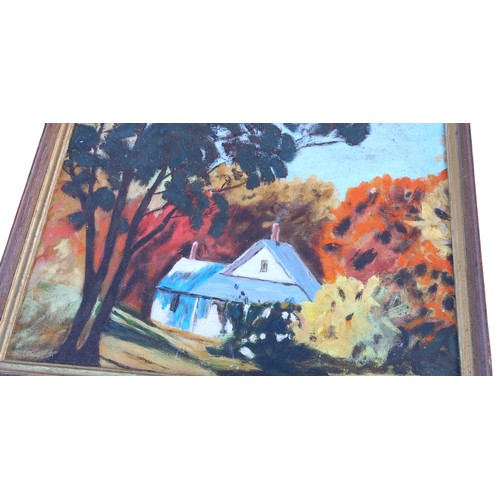 174A - OIL ON BOARD SIGNED T.BLACK 1989