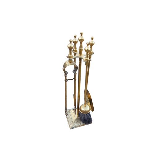 2 - BRASS COMPANION SET AND SPARK GUARD