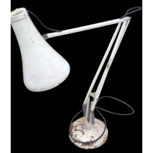 7 - A VINTAGE ANGLE POISE LAMP BY HERBERT TERRY AND SONS