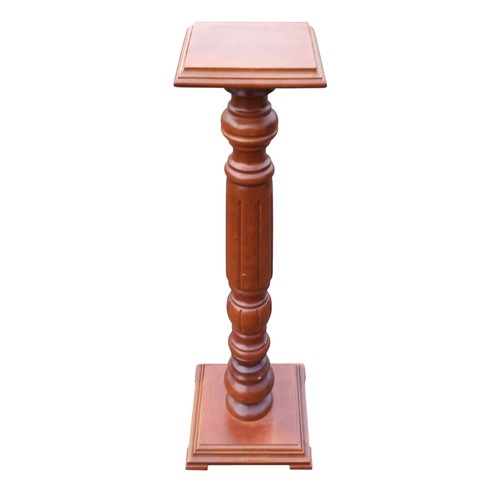 9 - MAHOGANY PLANTSTAND