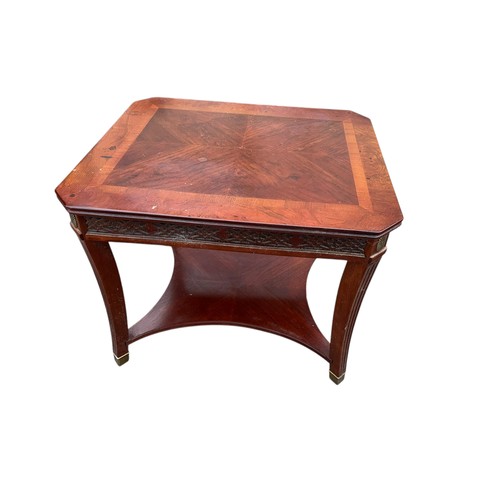 43 - MAHOGANY LAMP TABLE