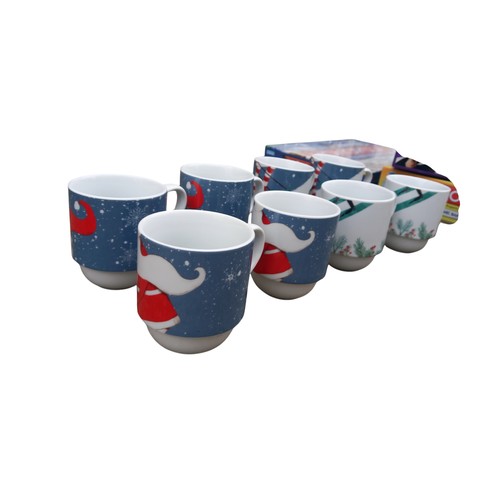 50 - 8 XMAS MUGS