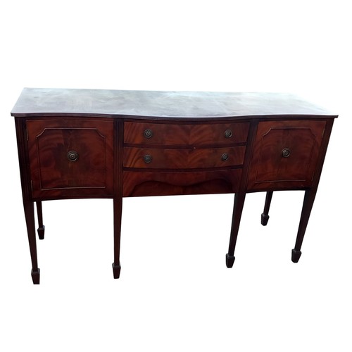 66 - SHERIDAN STYLE SIDEBOARD ON SPADE LEG