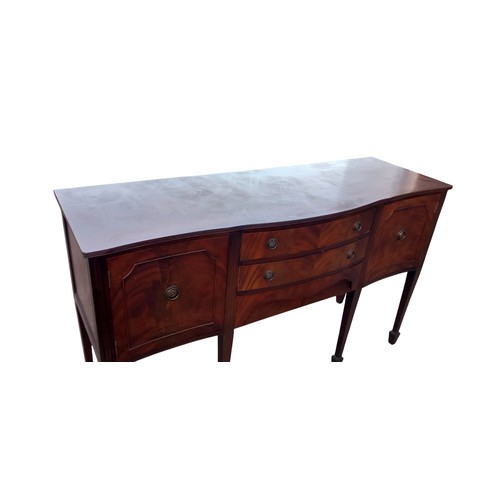 66 - SHERIDAN STYLE SIDEBOARD ON SPADE LEG