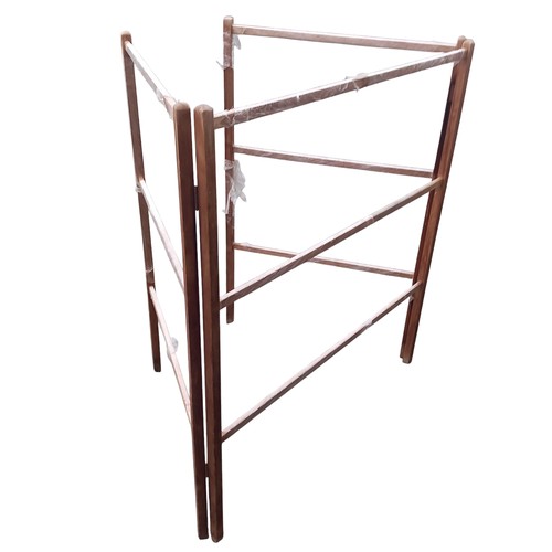 146 - WOODEN CLOTHES HORSE