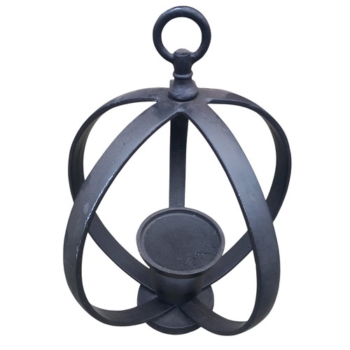 170 - NEW EBONY CANDLE HOLDER