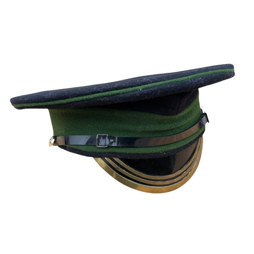 176 - A BRITISH ARMY PEAKED CAP