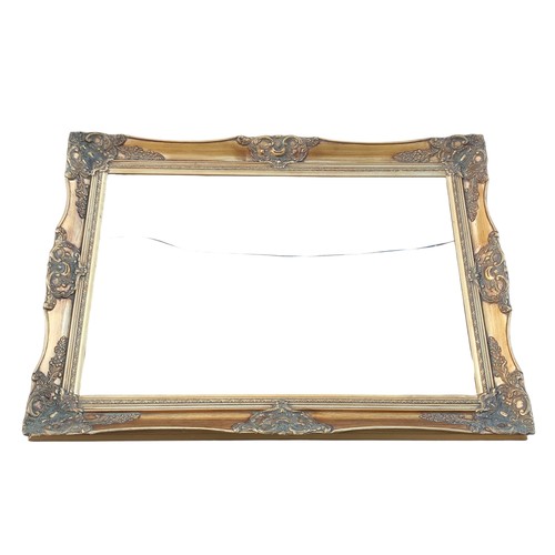 184 - LARGE MOULDED GILT PICTURE FRAME