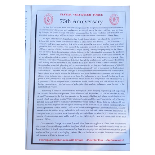 515 - 75TH ANNIVERSRY UVF BROCHURE