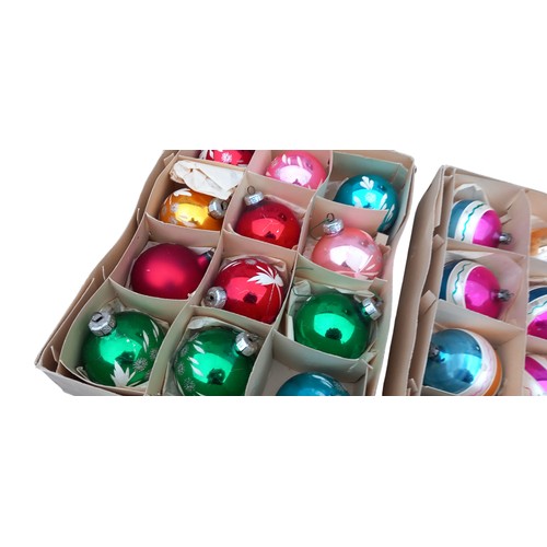 449 - 2 BOXES OF VINTAGE BAUBLES