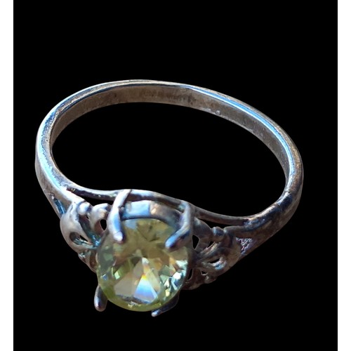 360 - SILVER CITREN RING