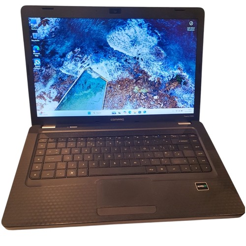 763 - COMPAQ LAPTOP WITH CHARGER WINDOWS 11 BRAND NEW SOLID STATE HARD DRIVE B+INSTALLED PWO