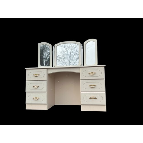 67 - WHITE DRESSING TABLE