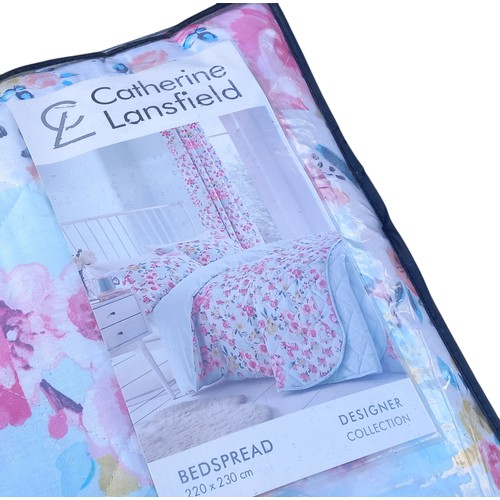 309 - A NEW CATHERING LANSFIELD DESIGNER DOUBLE BEDSPREAD