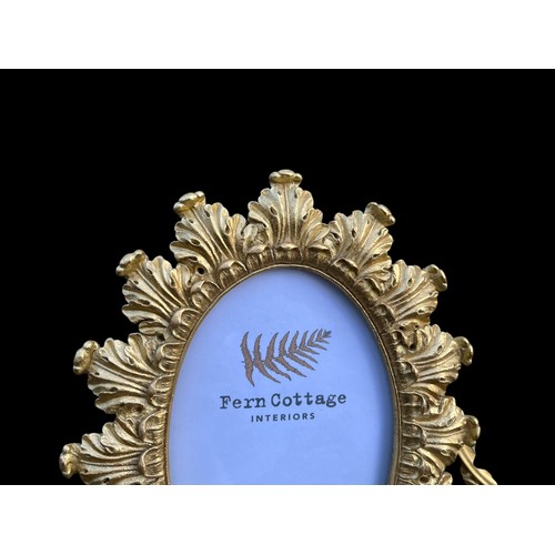 457 - 3 NEW GILT PHOTO FRAMES IN VARIOUS STYLES