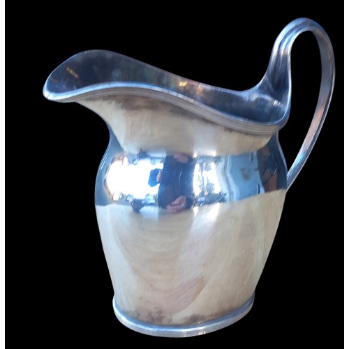 655 - A BEAUTIFUL LONDON SILVER MILK JUG WEIGHS 145G