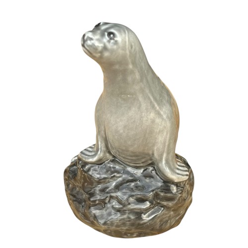 488 - A BENEAGLES SCOTCH WHISKEY BY BESWICK IN FORM OF A SEAL