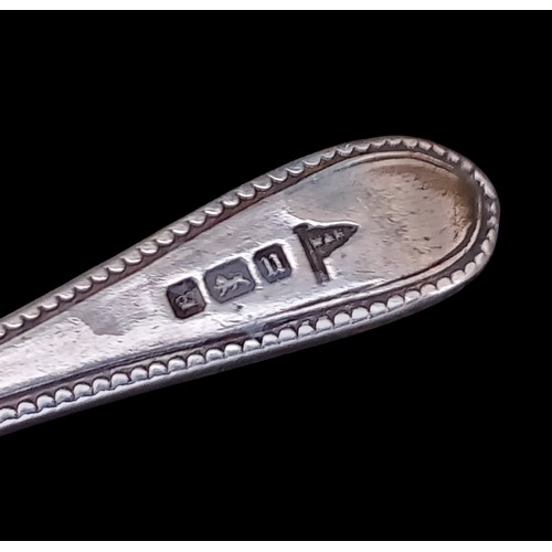 501 - A WALKER AND HALL (SHEFFIELD) SILVER BUTTER KNIFE