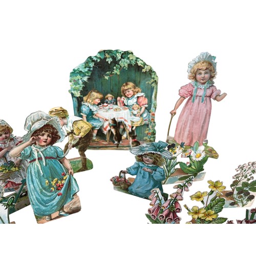 727 - A VINTAGE CHILDS GARDEN TEA PARTY SET