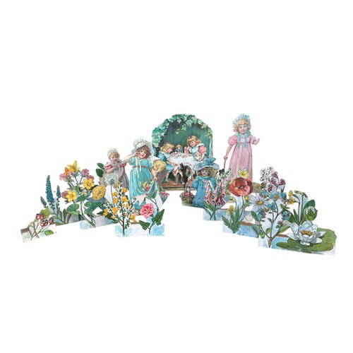 727 - A VINTAGE CHILDS GARDEN TEA PARTY SET