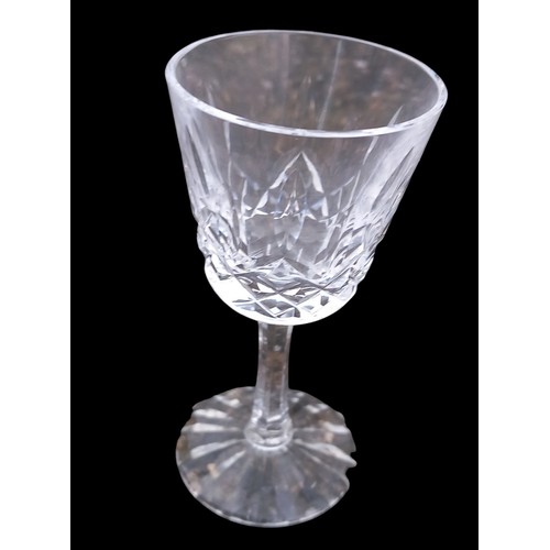 731 - A SET OF 6 WATERFORD SHERRY GLASS