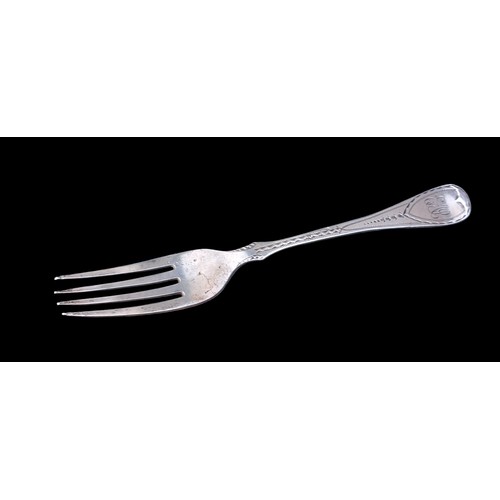 548 - A SHEFFIELD SILVER FORK