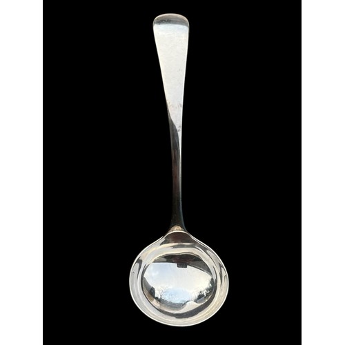 622 - A BIRMINGHAM SILVER TODDY SPOON