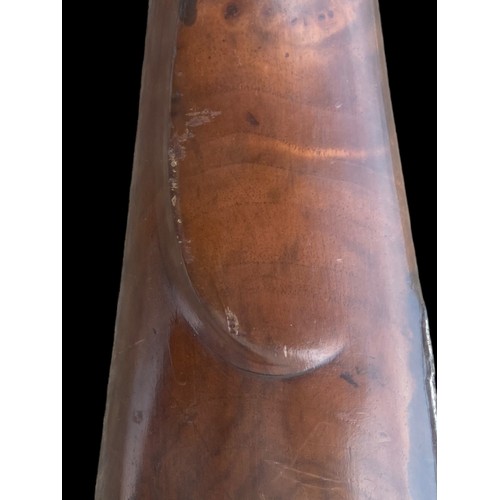 730A - AN EARLY 19CT PERCUSSION DOUBLE BARRELL SHOTGUN BY MANTON OF LONDON