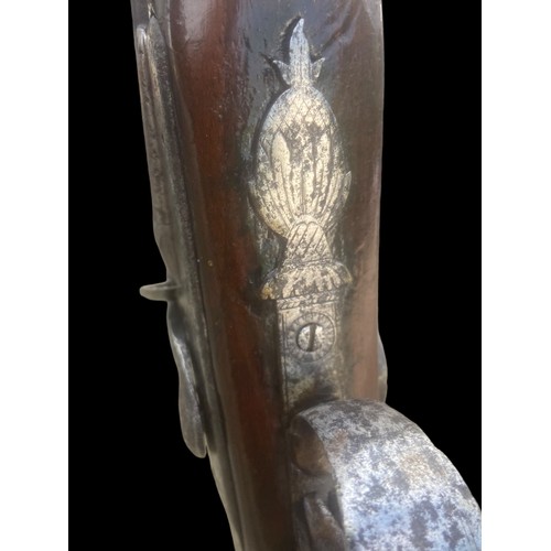 730A - AN EARLY 19CT PERCUSSION DOUBLE BARRELL SHOTGUN BY MANTON OF LONDON