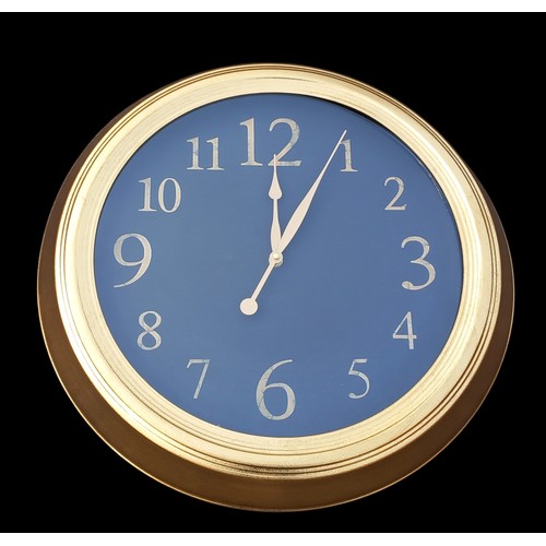 23 - A NEW GILT FRAMED WALL CLOCK 18