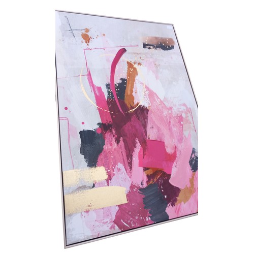 64 - LARGE ABSTRACT CANVAS