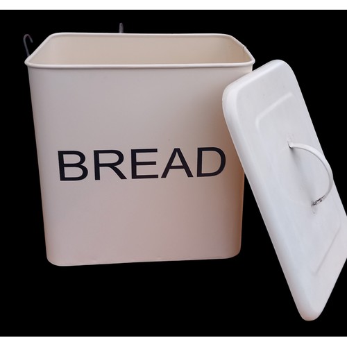 105 - LARGE ENAMEL BREAD BIN