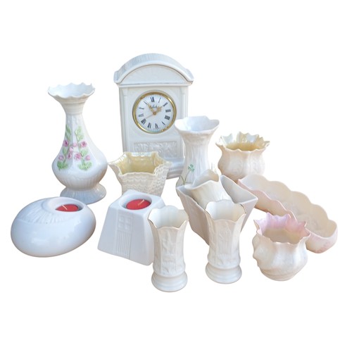 119 - A LOT OF VARIOUS BELLEEK ITEMS