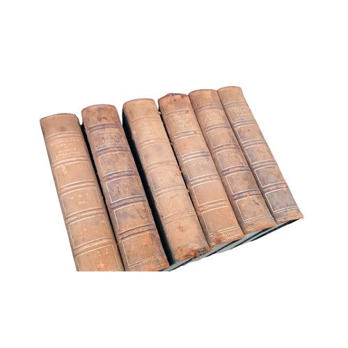 285 - A SET OF LEATHER BOUND INTERNATIONAL LIBRARY OF FAMOUS LITERTURE