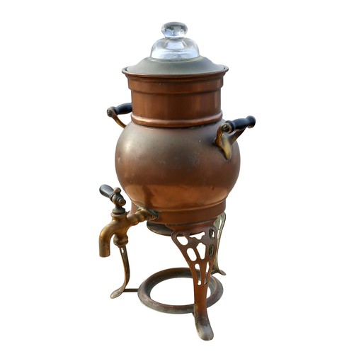 292 - A COPPER SAMOVAR