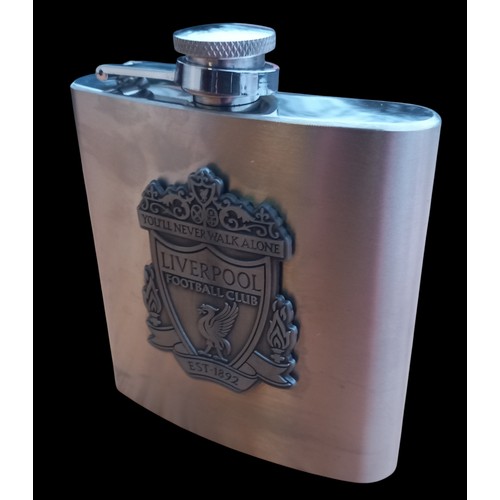 390 - LIVERPOOL FOOTBALL CLUB HIP FLASK