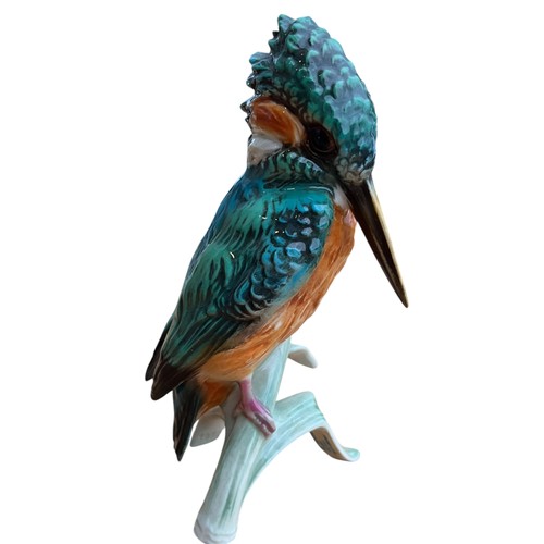 425 - A GOEBEL KINGFISHER 17cm TALL