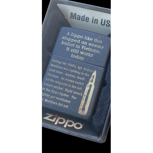 371 - 2 BOXED ZIPPO LIGHTERS