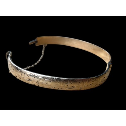 483 - 1/5TH 9CT GOLD BANGLE