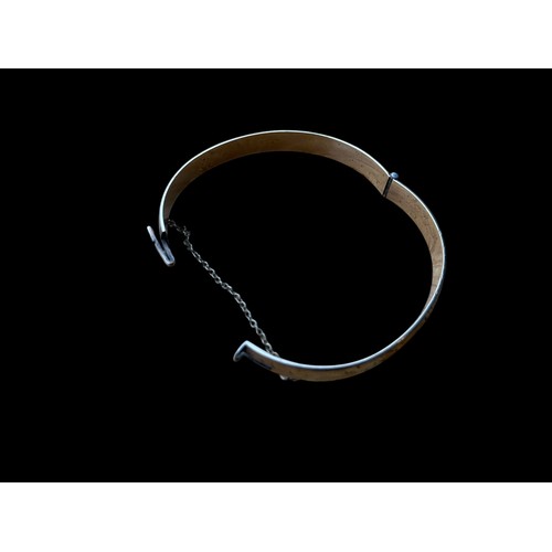 483 - 1/5TH 9CT GOLD BANGLE