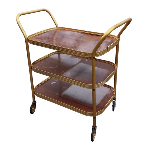 3 - A RETRO 3 TIER TROLLEY