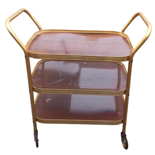 3 - A RETRO 3 TIER TROLLEY