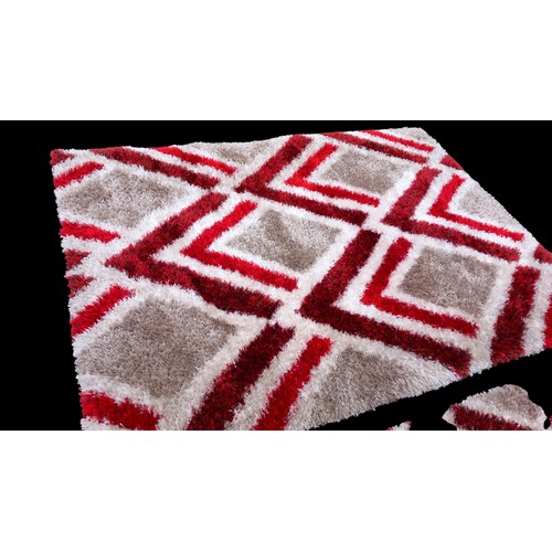 49 - 2 WOOLEN RUGS SMALL AND A LARGER 1