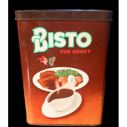 138 - A VINTAGE BISTO TIN