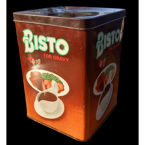 138 - A VINTAGE BISTO TIN